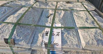 咸阳芝麻白蘑菇石，自然面