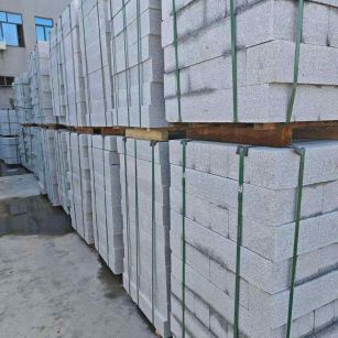 咸阳芝麻白路牙石，路侧石