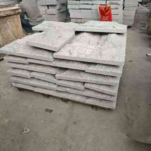 咸阳芝麻白蘑菇石，自然面