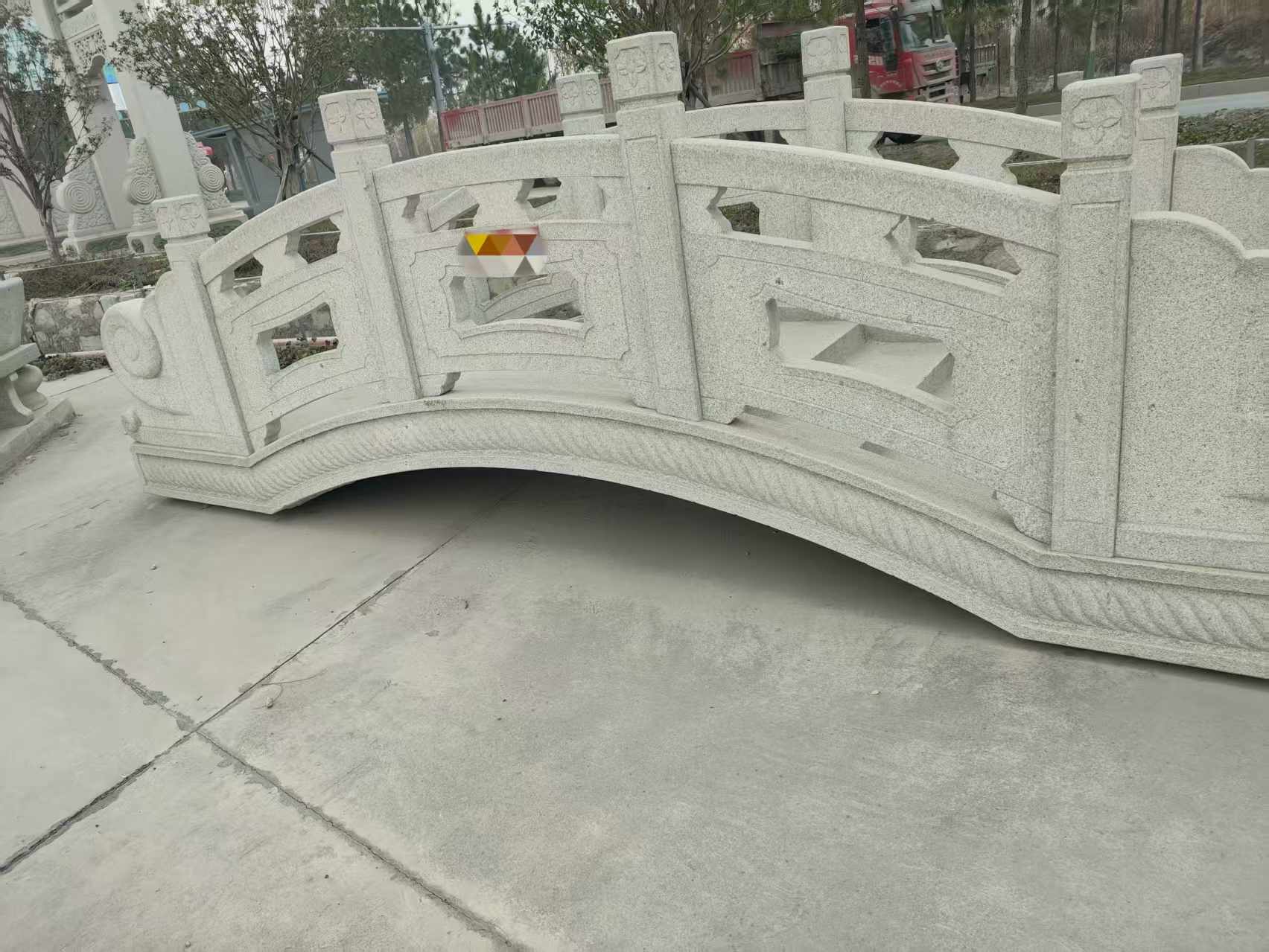 咸阳芝麻白拱桥，石桥